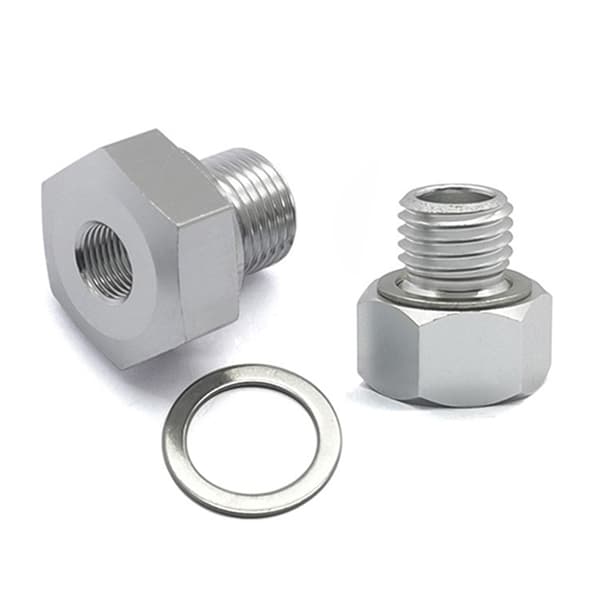 Erstatningstilbehør Motoroljetrykksensoradapter M16 til 1/8 NPT