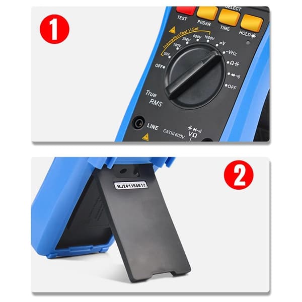 Multimeter høye spenninger Megohmmeter & Voltmeter for nøyaktig kretstesting