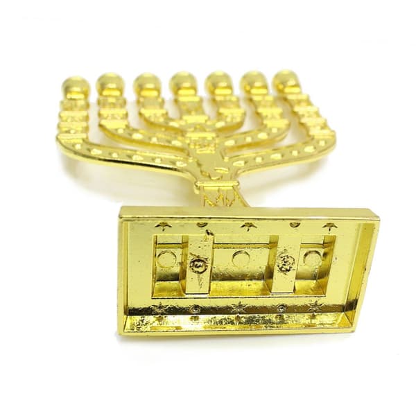 Hanukkah Menorah 7-grenet lysestake Hellige gral lysestake Religiøs gave