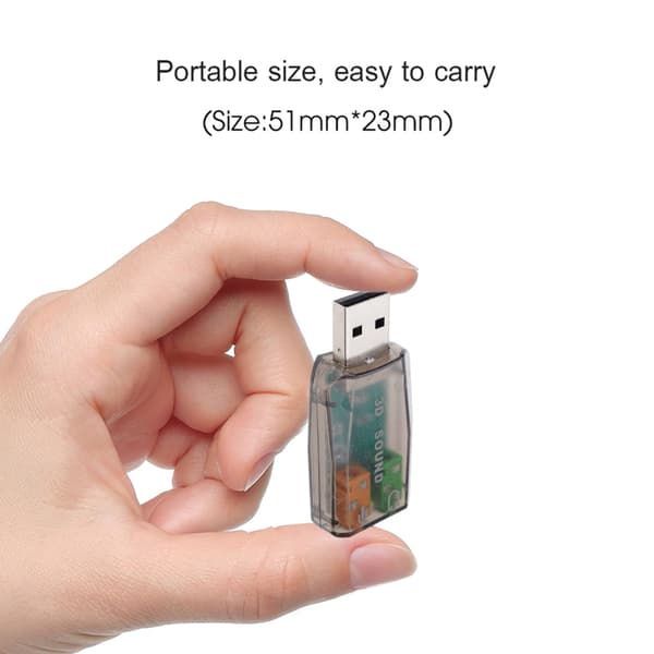 USB-sovitin HFR8103 USB - 3,5 mm mikrofoni suora