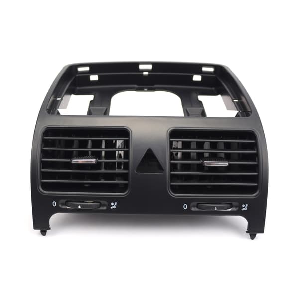 Svart Dashboard Sentralt Luftventiluttak Passer For Jetta Golf Rabbit MK5