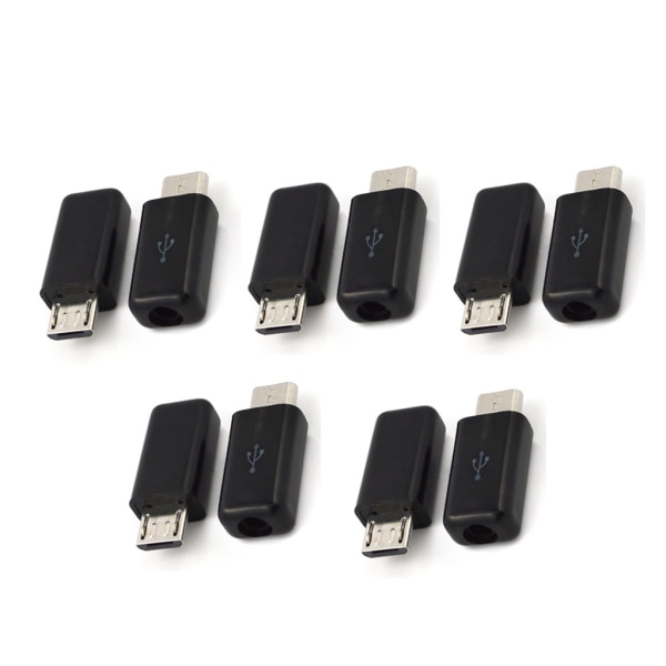 5-stifts svetstyp USB 2.0-plugg typ-c-adaptrar Mikro USB -kontakt Byte av hankontakt Mobiltelefondatalinjekontakt