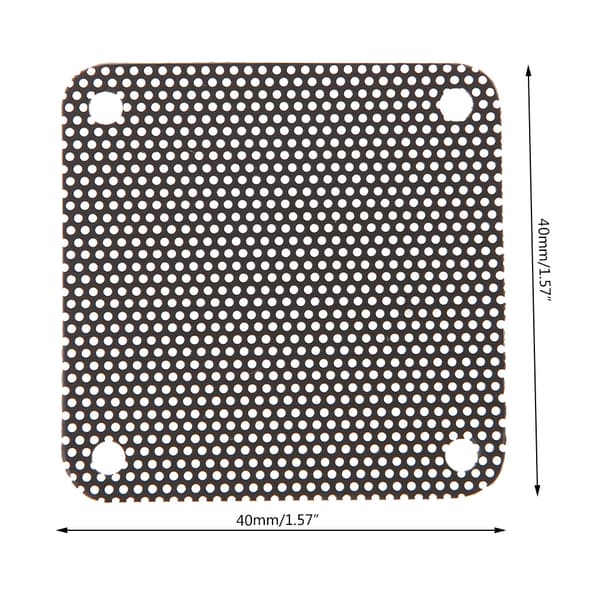 40x40mm støvfilter til computerkølerblæser, PC-blæserstøvnet PC-kølerfilter