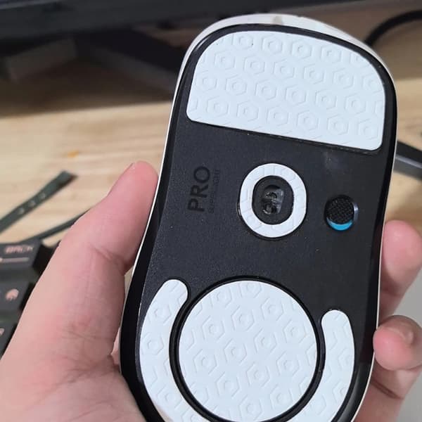 3D Tekstur Muse Glide Fødder Pad til GProX Superlight Muse Skøjter Musefødder Black