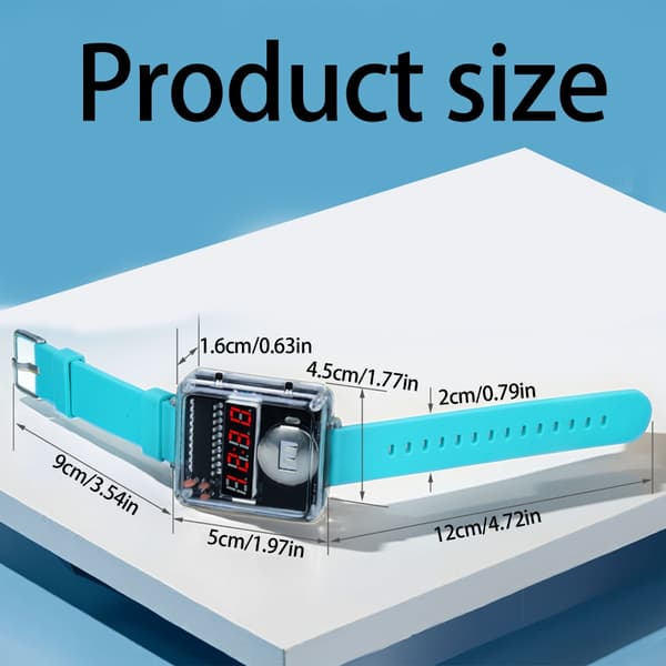 DIY Elektronisk Klocka Kit Enkel Montering LED-Klocka Plast Metall LED-Display Kit Black