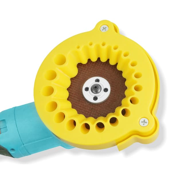 Vinkelslipermontert borbitsliper for flere størrelser bit 3,5 mm til 12,5 mm