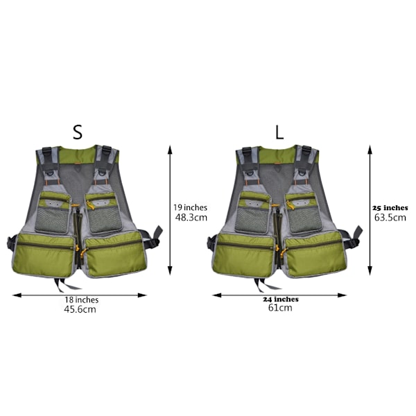 Casual Män Fritidskläder Utomhus Ytterkläder Flera fickor Utomhus Jakt Fiske Västar Utomhus Människor Inga människor Koncept Reseväst Utomhus Människor Inga människor Plats S