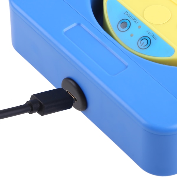 Trådlös BT-fotpedal Single Switch One för Key Customized Keyboard Mus Video Game Control PC för Tablet Smartphone