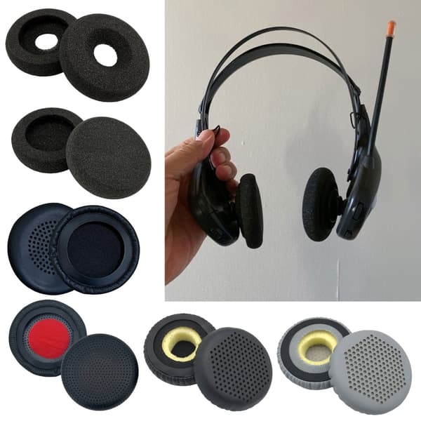 Bløde svampudskiftningsørepuder til C225 C3225T C3200 Gaming Headset ModelE
