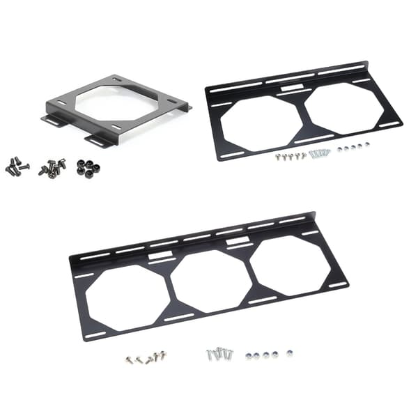 Computerkølerblæser DIY monteringsbeslag til 120MM 12CM 24CM 36CM blæser C