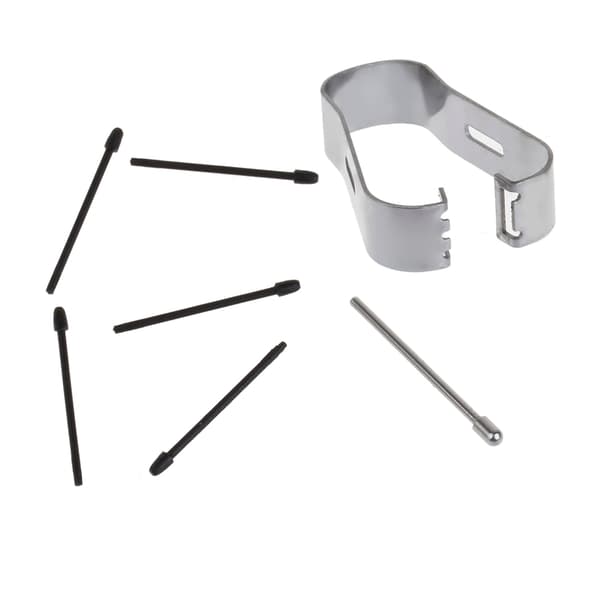 5 stk. slitesterke spisser av polyesterfiber + titanlegering for Remarkable Pen