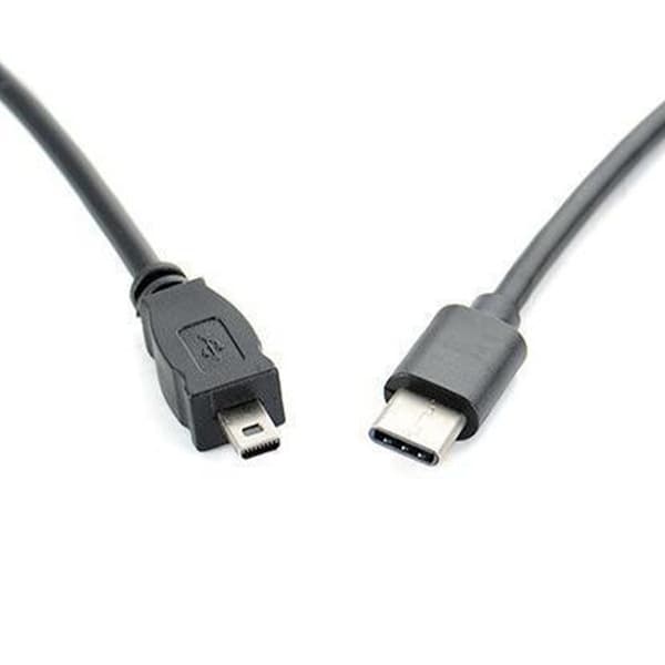 OTG Datakabel Type C til Mini USB 8Pin til Kamera Foto- og Videoadgang