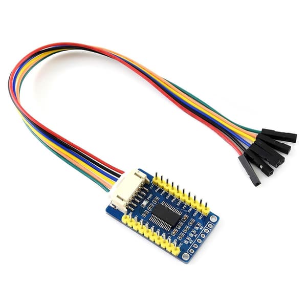 MCP23017 I2C udvidelseskort udvider 16 ben til op til 128 I/O, I2C-grænseflader