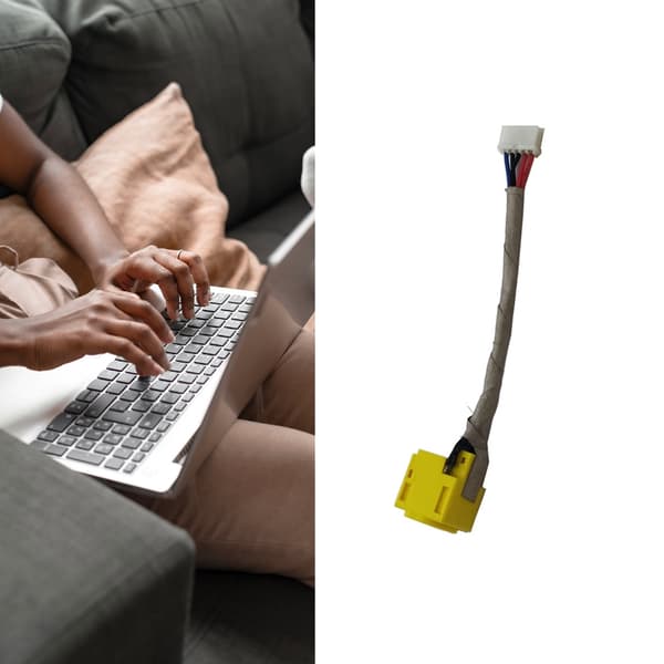 Power Jacks Bærbare Computere Stik Ledningsnet Kabel Opladningsport til Thinkpad X220