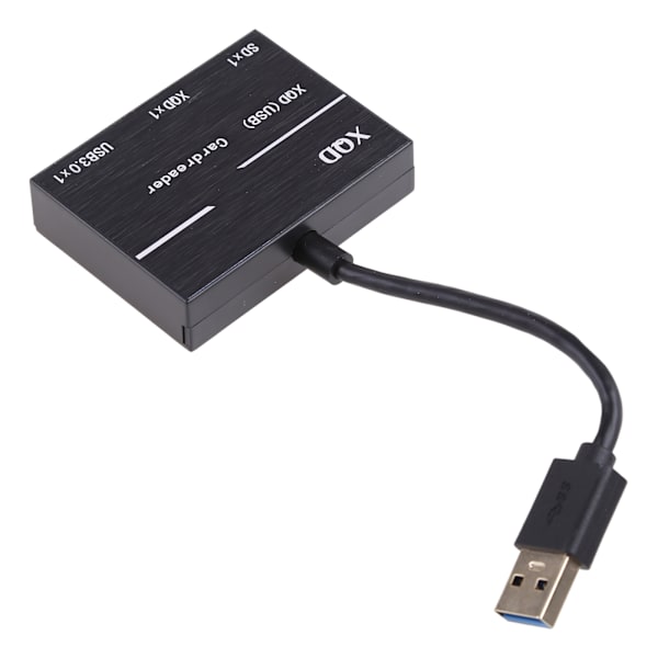 Usb3.0 Hub Card Reader Dockningsstation Höghastighetskortläsare 2 i 1 SD/Tf M2/MS