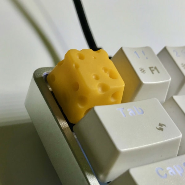 Cheese Cake KeyCaps Anpassade OEM R4 Profile Resin Keycap för Cherry Mx Gateron Switch Mekaniskt tangentbord
