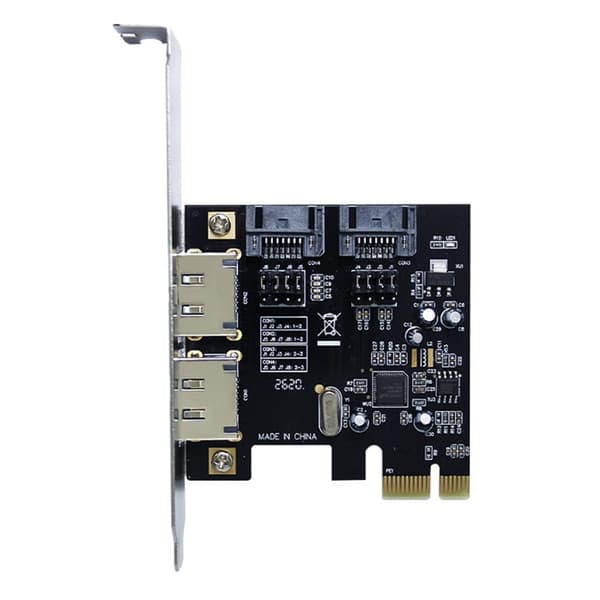 Højtydende ASM1061 PCIe til SATA3.0 eSATA-adapterkort til systemer