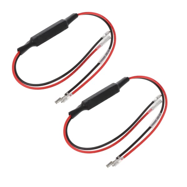 2 stk. LED belastningsmodstand indikator motorcykel blinklys blinker fejlretning