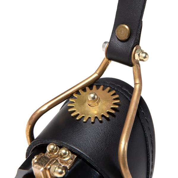 Justerbara Retro Steampunk Motorcykelglasögon för Rollspel och Temafester