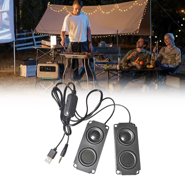 USB Mini Højttaler Til Computer Surround Stereo Selvklæbende Bærbar Højttaler