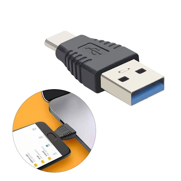 USB 3.0 til USB C Adaptere til Dataoverførsel og Opladning af Telefoner og Tablets