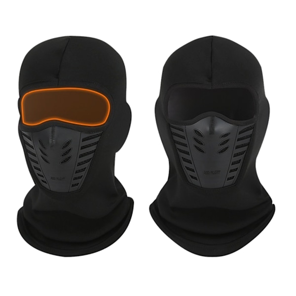 Vinterstickad Balaclava Mössa Varm Cykel Skimask Universal Storlek