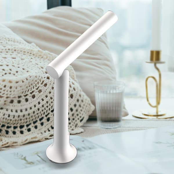 Fällbara laddningsbordslampor LED Portable Bordslampa Student Study Bordslampor