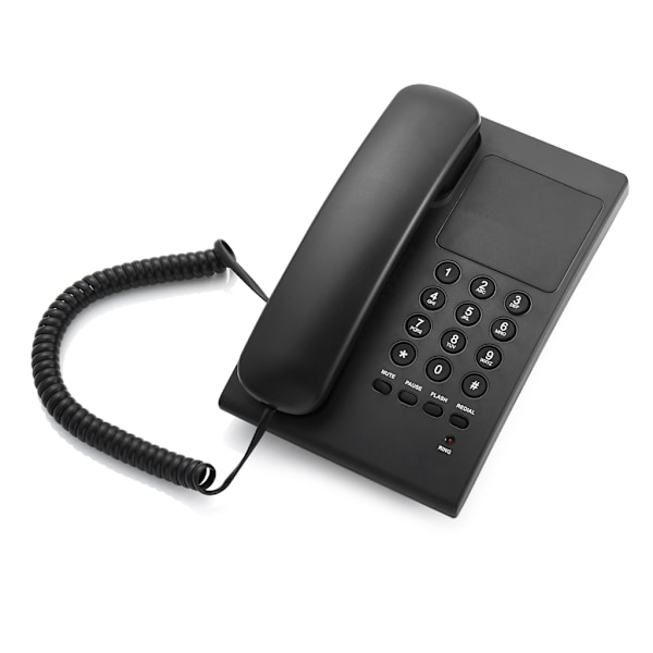 B17 Stationär fast telefon Elegant fast telefon med sladd för hotell och hem Barer Gästrum
