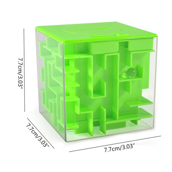 4-pack Money Maze Pussel Box, Money Holder Pussel Present Penga Pussel boxar för Ki