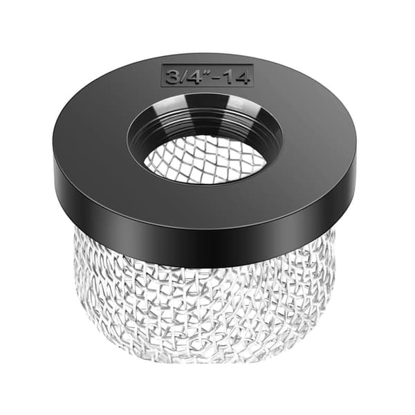3/4 tomme-14 Hun Gevind Pumpe Si Aerator Rustfrit Stål Mesh Si