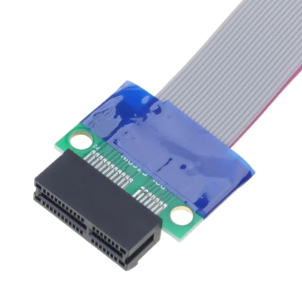 Computer PCI-E forlængeradapterkabel PCIE X1 han til hun Riser-konverter