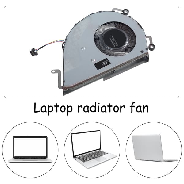 CPU Køleventilator Metal Laptop Intern Køleplade Ventilator Til Vivobook 15X S15