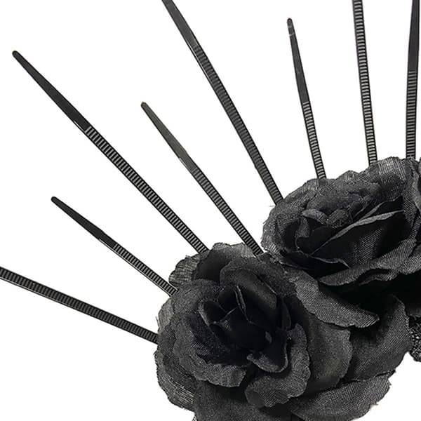 Lang slørhodebånd Halloween Dark Series Hodeplagg Lolita-stil Kronehodeplagg
