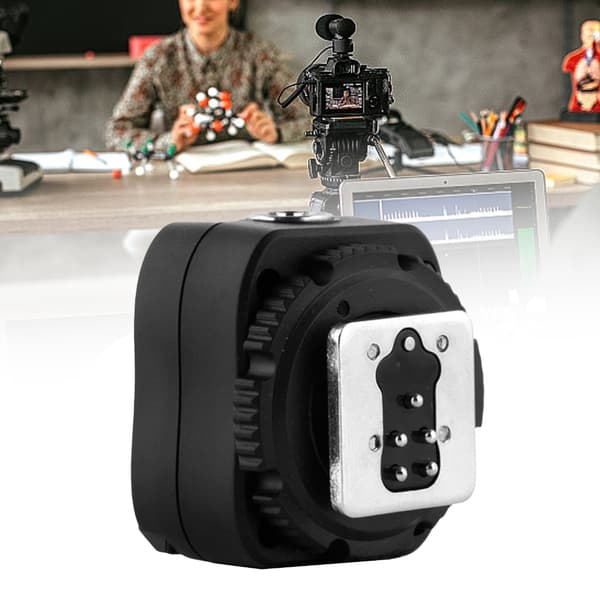 TF321 Kamera Flash Hot Shoe Adapter Udskiftning PC Sync Socket Adapter