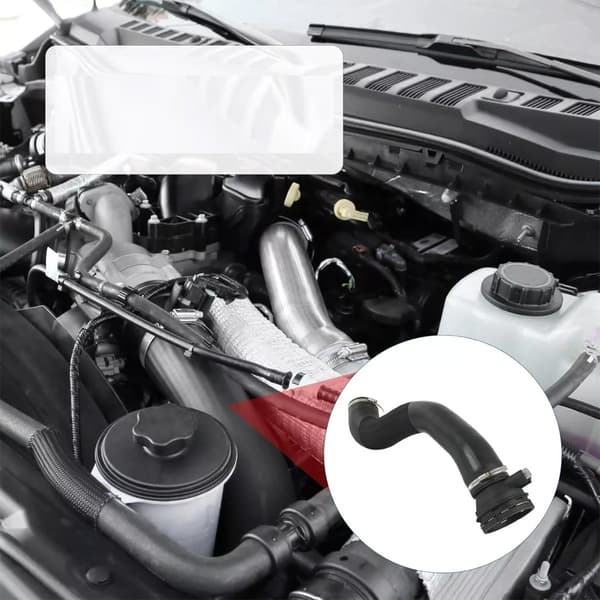 Bil Turbos Intercooler Utloppsrör Biltillbehör för 2017-2019