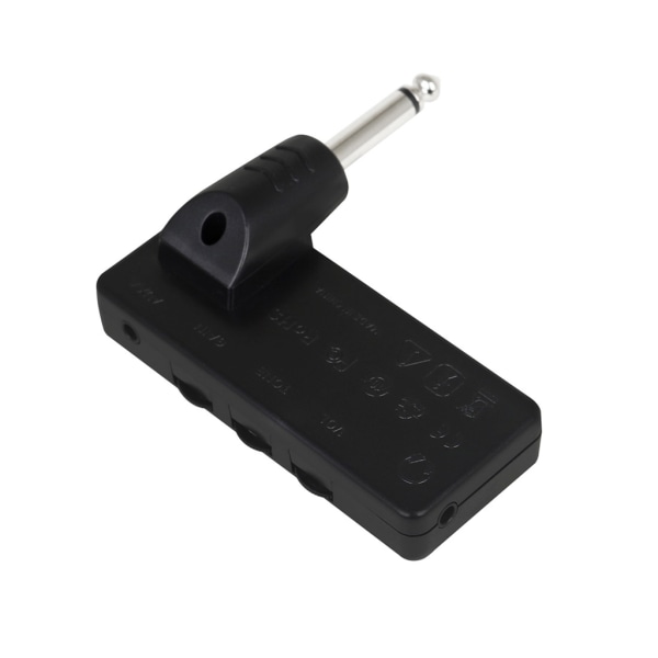 Gitarrförstärkare Plug Amp Mini hörlursförstärkare Inbyggd distorsionseffekt Miniplugg hörlursförstärkare Gitarrtillbehör