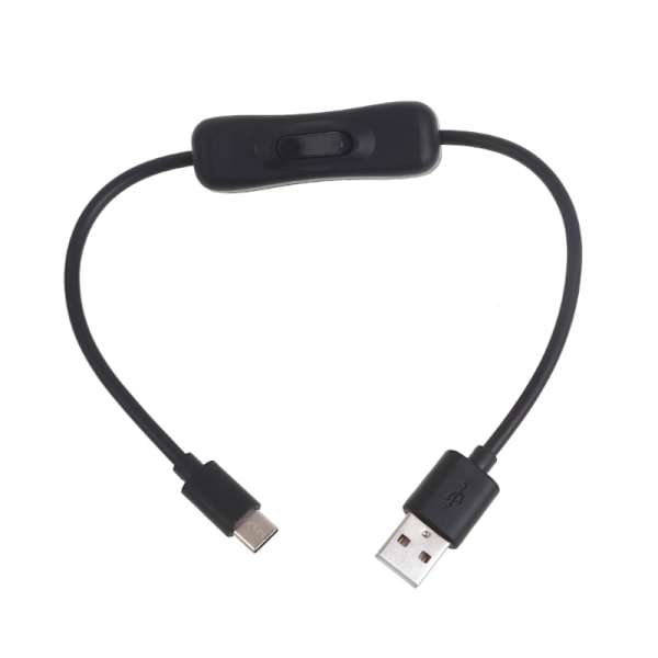 USB-C Datakabel med Switch Type-C USB2.0 Adapterledning USB til Type C Understøtter Hurtig Opladning og Dataoverførsel
