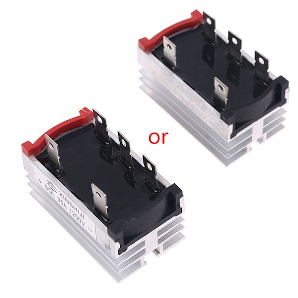 35A 50A 1200V Alumiinimetalli Kotelolle 3-vaiheinen Diodisilta Tasasuuntaaja 50Amp SQL50A Moduuli Multicolor Three-Phase 50A