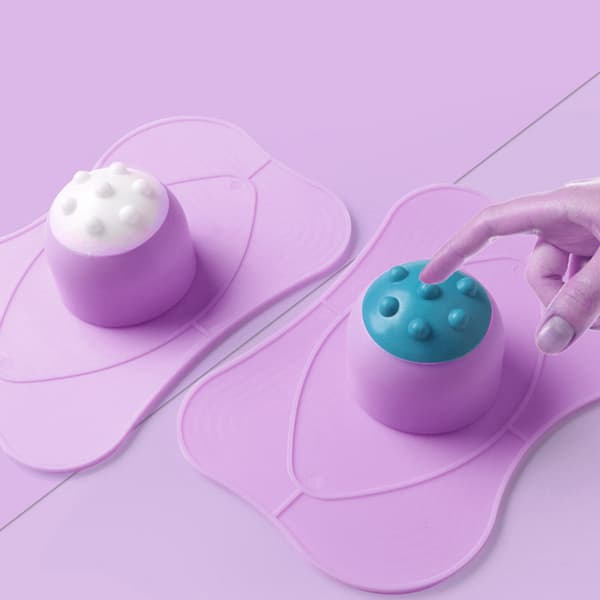 Trigger Point Massager Bump Top Midjemassageapparat för Nacke Rygg Avslappning Present