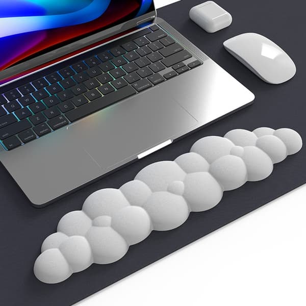 Cloud Håndledsstøtte Combo Muse Håndledsstøtte Ergonomisk Smertelindring Håndfladestøtte Black