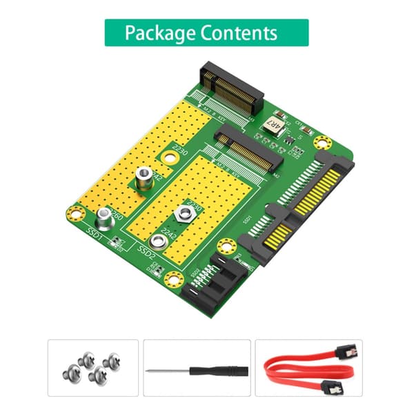 6Gps To NGFFs Key B SSD'er til SATA3.0 2.5\" Adaptere til Bærbare Computere Kort
