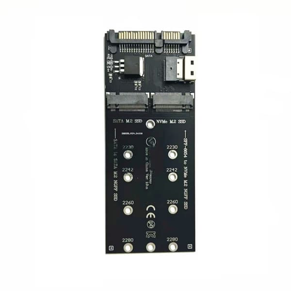 SFF-8654 til M.2 NVME Udvidelseskort 2 i 1 Adapter til Computerbundkort
