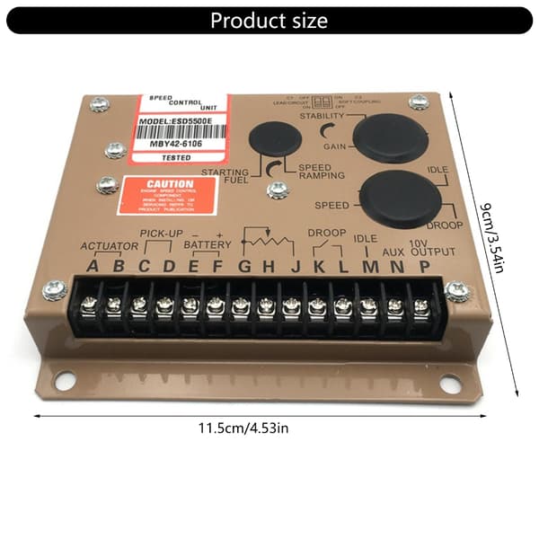 Intelligent ESD5500E Effektiv Hastighetskontrollmodul Med Lavt Energiforbruk
