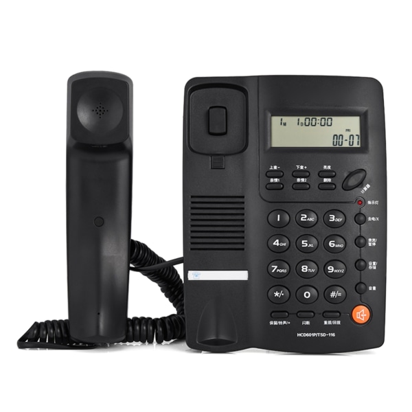 Hem Fast telefon Fast telefon Bordstelefon med nummerpresentation Telefon Ljud Brusreducering TC-9200