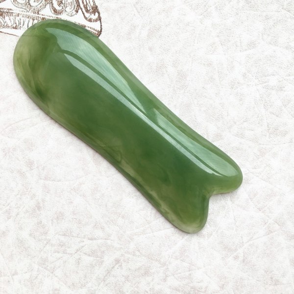 7 st/ set Gua Sha- set, Resin Gua Sha- set för ansikts- och nackesmärta