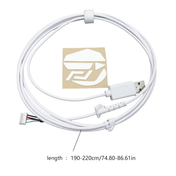 1 Sæt Holdbart USB-musekabel og musefødder til G502 kablet mus