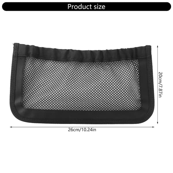 715003019 Hög Tålighet UTV Ryggstöd Förvaringsnätväska med Elastisk Design