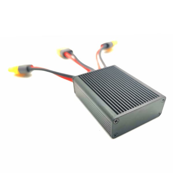 24-72V 40Amp Elektrisk Dobbelt Batteri Parallel Modul Konnektor Adapter