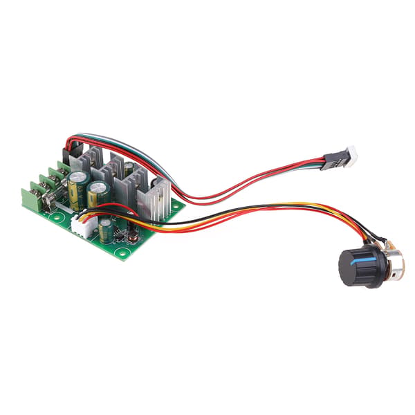 30A for DC 6-60V PWM Motorhastighetskontrollerkort Dimmer Strømregulator+Display