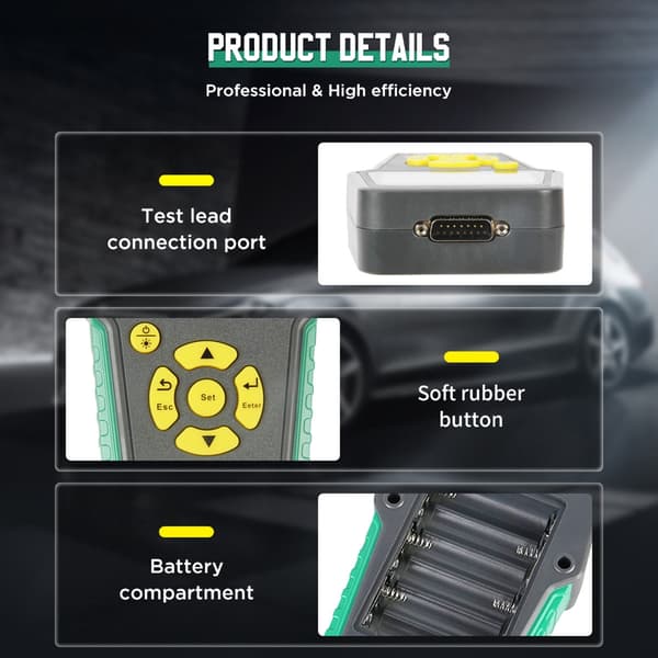 Lithium Batteri Intern Modstand Testinstrument Elektrisk Køretøjsgruppe